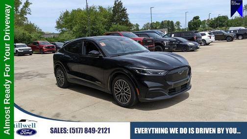 Shadow Black 2025 Ford Mustang Mach-E Premium