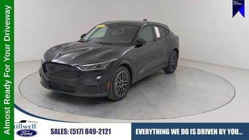 Shadow Black 2025 Ford Mustang Mach-E Premium