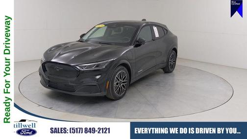 Shadow Black 2025 Ford Mustang Mach-E Premium