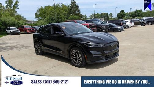 Shadow Black 2025 Ford Mustang Mach-E Premium