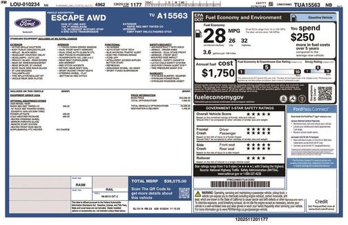 2026 Ford Escape ST-Line