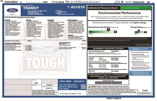 2026 Ford Transit-350 148 WB Medium Roof Cargo