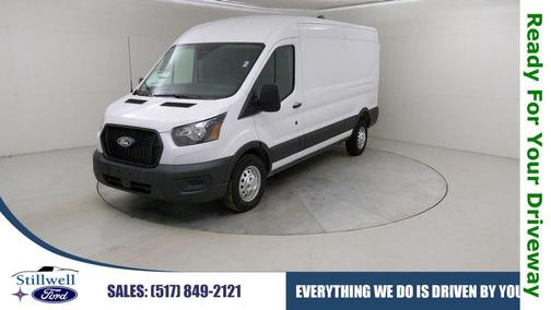 Oxford White 2026 Ford Transit-350 148 WB Medium Roof Cargo
