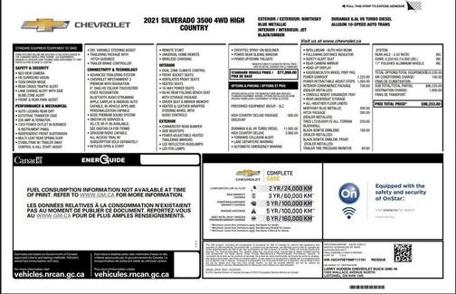 2021 Chevrolet Silverado 3500 High Country