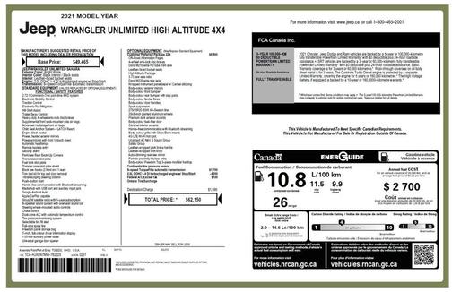 2021 Jeep Wrangler Unlimited Sahara Altitude