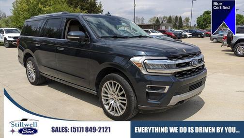 Stone Blue Metallic 2023 Ford Expedition Max Limited