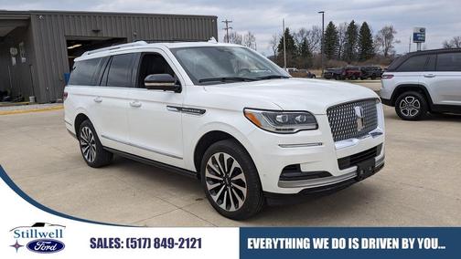 Pristine White 2023 Lincoln Navigator L Reserve