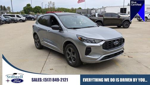 Silver Metallic 2024 Ford Escape ST-Line