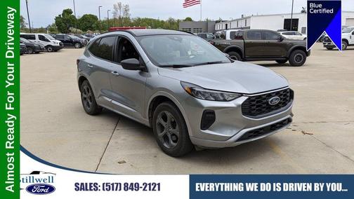 Silver Metallic 2024 Ford Escape ST-Line