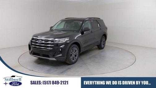 Agate Black Metallic 2026 Ford Explorer Active