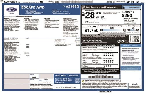 2026 Ford Escape Active