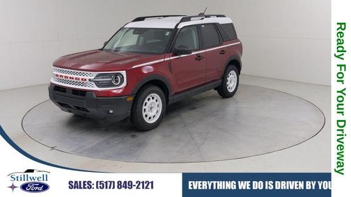 Ruby Red Metallic Tinted Clearcoat 2026 Ford Bronco Sport Heritage