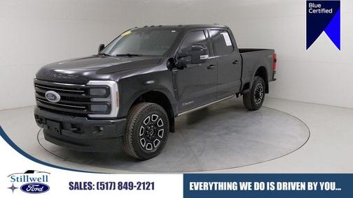 Agate Black Metallic 2025 Ford F-250 Platinum
