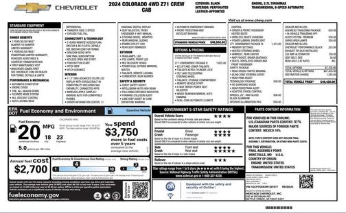 2024 Chevrolet Colorado Z71