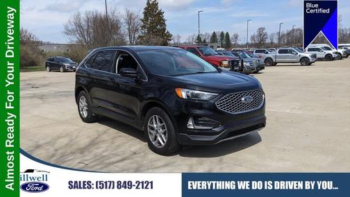 Agate Black Metallic 2024 Ford Edge SEL