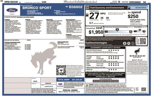 2025 Ford Bronco Sport Big Bend