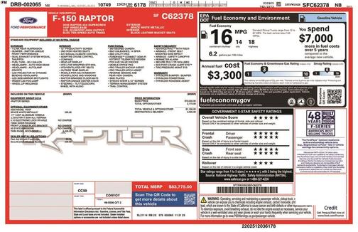 2025 Ford F-150 Raptor