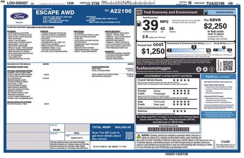 2026 Ford Escape ST-Line Select