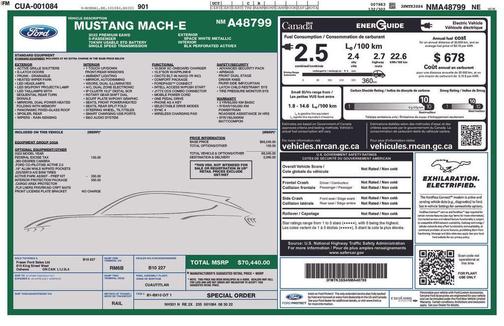 2022 Ford Mustang Mach-E Premium