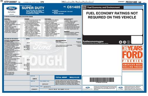 2015 Ford F-350 Platinum