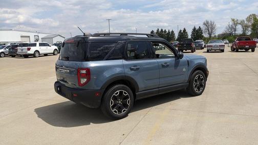 Azure Gray Metallic 2025 Ford Bronco Sport Outer Banks