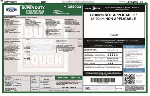 2020 Ford F-250 Platinum