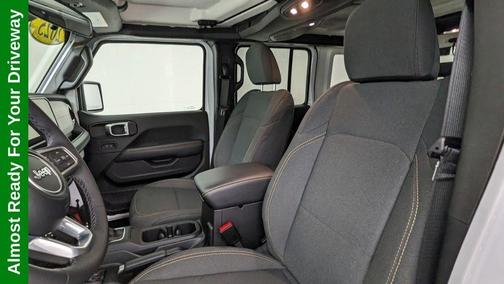 Bright White Clearcoat 2025 Jeep Wrangler 4xe Sahara