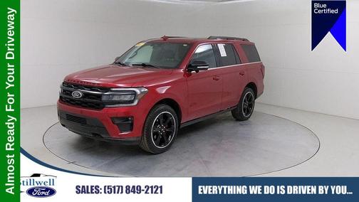 Red Metallic 2022 Ford Expedition Limited