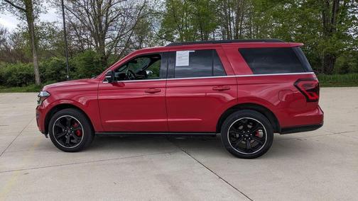Red Metallic 2022 Ford Expedition Limited
