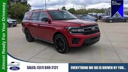 Red Metallic 2022 Ford Expedition Limited