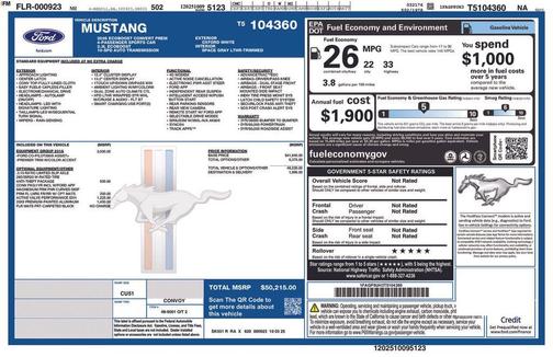 2026 Ford Mustang EcoBoost Premium