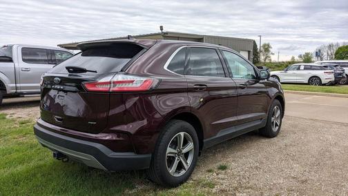 Burgundy 2024 Ford Edge SEL