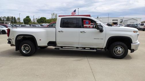 Summit White 2022 Chevrolet Silverado 3500 LTZ