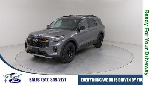 Carbonized Gray Metallic 2026 Ford Explorer Tremor