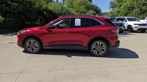 Rapid Red Metallic Tinted Clearcoat 2021 Ford Escape SEL
