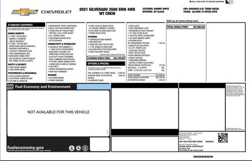 2021 Chevrolet Silverado 3500 WT