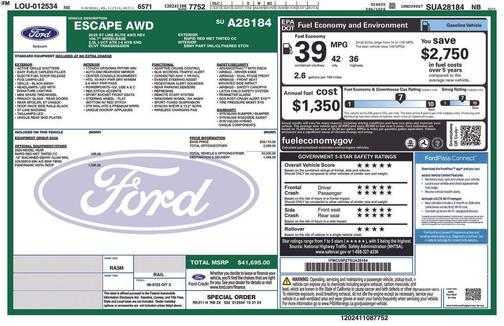 2025 Ford Escape ST-Line Elite