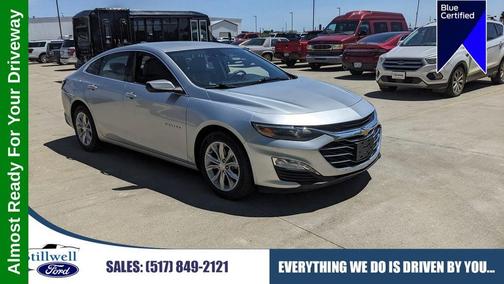 Silver Ice Metallic 2019 Chevrolet Malibu LT