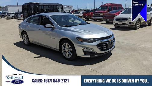 Silver Ice Metallic 2019 Chevrolet Malibu LT