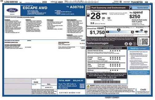2026 Ford Escape Active