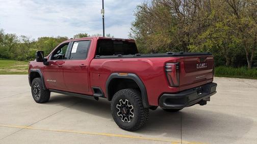 Volcanic Red 2025 GMC Sierra 2500 AT4X