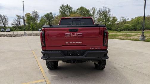 Volcanic Red 2025 GMC Sierra 2500 AT4X