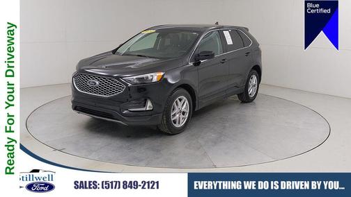 Agate Black Metallic 2024 Ford Edge SEL