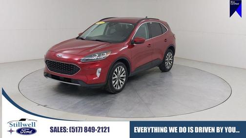 Rapid Red Metallic Tinted Clearcoat 2021 Ford Escape Titanium