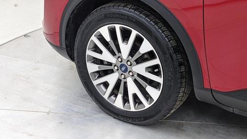 Rapid Red Metallic Tinted Clearcoat 2021 Ford Escape Titanium