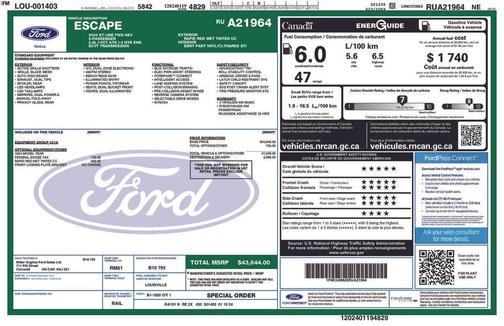 2024 Ford Escape ST-Line