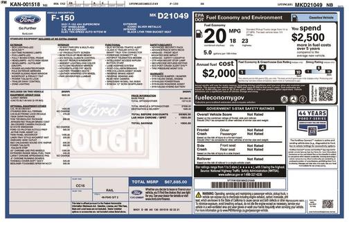 2021 Ford F-150 Lariat