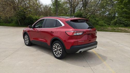 Red Metallic 2021 Ford Escape Titanium