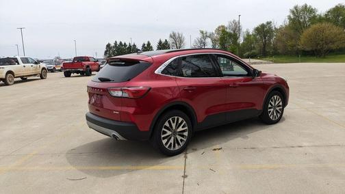 Red Metallic 2021 Ford Escape Titanium