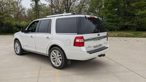 White Platinum Tri-Coat Metallic 2016 Ford Expedition Platinum